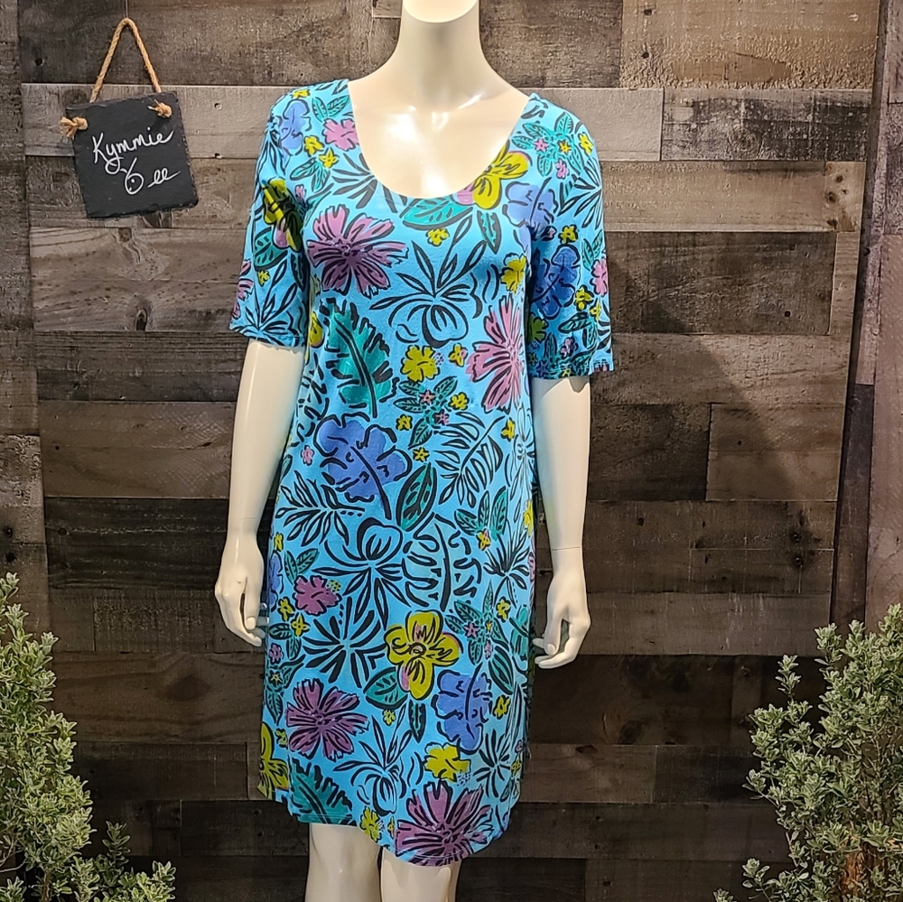 Fresh Produce Sketched Floral Mika Dress
